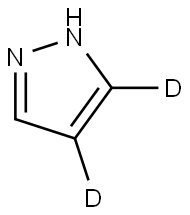 1H-pyrazole-4,5-d2,51038-77-8,结构式