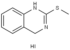 2-Methylthio-3,4-dihydroquinazoline, iodide Structure