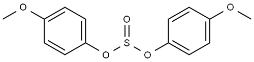 Phenol, 4-methoxy-, sulfite (2:1) 结构式