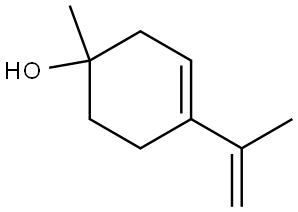 3,8(9)-对薄荷二烯-1-醇 结构式