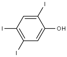 2,4,5-triiodophenol Struktur