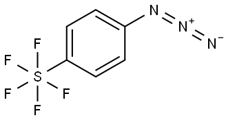 Sulfur, (4-azidophenyl)pentafluoro-, (OC-6-21)- Structure