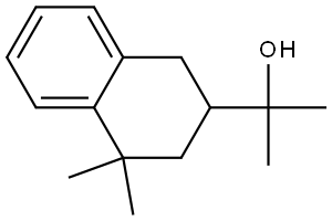 2-(4,4-dimethyl-1,2,3,4-tetrahydronaphthalen-2-yl)propan-2-ol Struktur