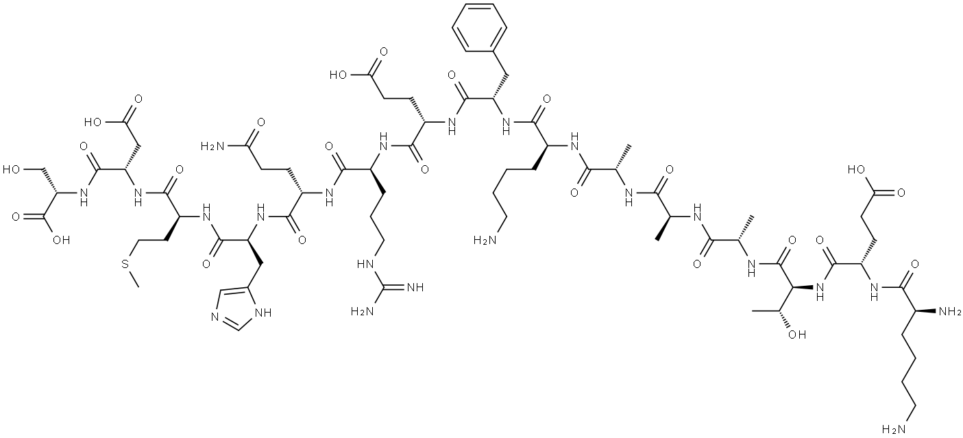 S Tag Peptide,7429-70-1,结构式