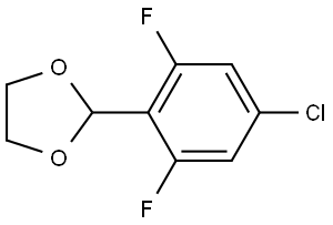 2-(4-chloro-2,6-difluorophenyl)-1,3-dioxolane|