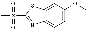 791594-84-8 6-Methoxy-2-(methylsulfonyl)benzothiazole