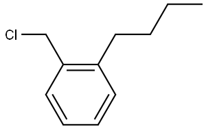 1-丁基-2-(氯甲基)苯, 79836-02-5, 结构式