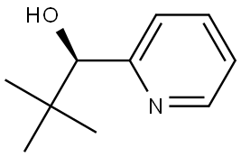 2-Pyridinemethanol, α-(1,1-dimethylethyl)-, (αR)- Structure
