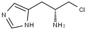 (R)-1-chloro-3-(1H-imidazol-4-yl)propan-2-amine 结构式