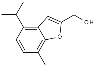 4-isopropyl-7-methylbenzofuran-2-methanol|