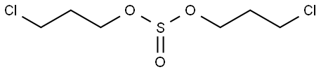 1-Propanol, 3-chloro-, sulfite (2:1) 结构式