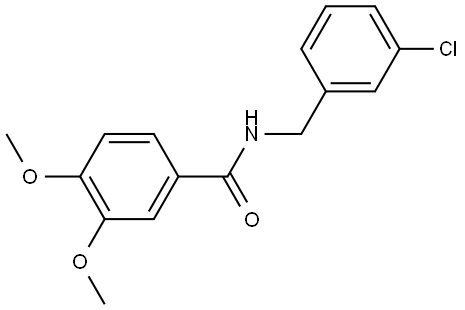 878078-04-7 N-[(3-Chlorophenyl)methyl]-3,4-dimethoxybenzamide