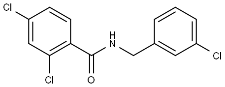 2,4-Dichloro-N-[(3-chlorophenyl)methyl]benzamide|