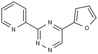 5-(furan-2-yl)-3-(pyridin-2-yl)-1,2,4-triazine Structure