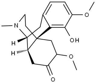 Morphinan, 4-hydroxy-3,6-dimethoxy-N-methyl-7-oxo-, (+)-|盐酸羟可待酮杂质21