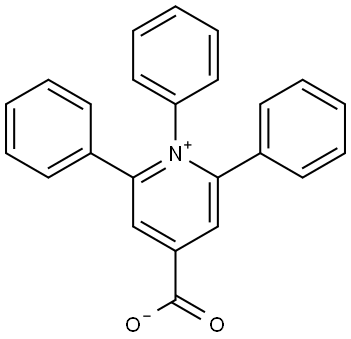 1,2,6-Triphenyl-4-pyridiniumcarboxylate Structure