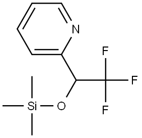 910112-43-5 2-(2,2,2-trifluoro-1-((trimethylsilyl)oxy)ethyl)pyridine