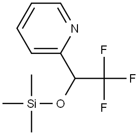 2-(2,2,2-trifluoro-1-((trimethylsilyl)oxy)ethyl)pyridine|