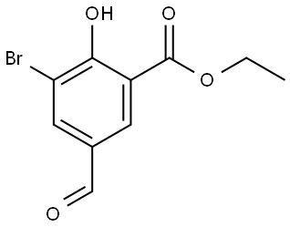 914911-29-8 Ethyl 3-bromo-5-formyl-2-hydroxybenzoate