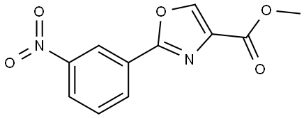 942232-57-7 methyl 2-(3-nitrophenyl)oxazole-4-carboxylate