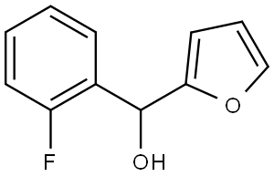 (2-fluorophenyl)(furan-2-yl)methanol Structure