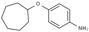 4-(cycloheptyloxy)aniline,946730-40-1,结构式