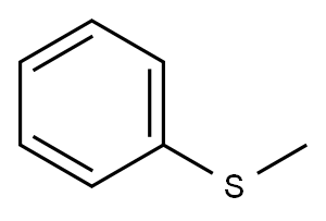 甲基苯基硫醚 结构式