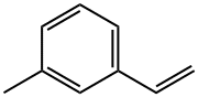 3-メチルスチレン 化学構造式