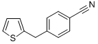 4-(THIEN-2-YLMETHYL)BENZONITRILE 结构式