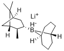 B-异松蒎基-9-硼杂双环[3.3.1]壬烷氢化锂,100013-07-8,结构式