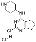 1000207-51-1 (2-Chloro(5,6,7-trihydrocyclopenta[2,1-e]pyriMidin-4-yl))-4-piperidylaMine hydrochloride