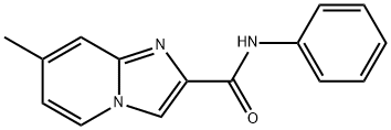 IMidazo[1,2-a]pyridine-2-carboxaMide, 7-Methyl-N-phenyl- Structure
