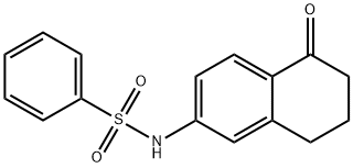 N-(5-oxo-5,6,7,8-tetrahydronaphthalen-2-yl)benzenesulfonaMide|