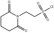 2-(2,6-Dioxo-piperidin-1-yl)-ethanesulfonyl chloride Structure