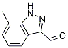 7-Methyl-1H-indazole-3-carbaldehyde Struktur
