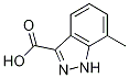 7-甲基-1H-吲唑-3-甲酸,1000340-53-3,结构式