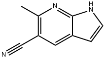 5-CYANO-6-METHYL-7-AZAINDOLE|6-甲基-1H-吡咯并[2,3-B]吡啶-5-甲腈