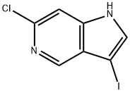 1000341-55-8 6-クロロ-3-ヨード-1H-ピロロ[3,2-C]ピリジン