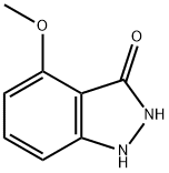 3H-Indazol-3-one, 1,2-dihydro-4-Methoxy- 化学構造式