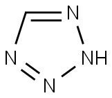 2H-tetrazole Struktur