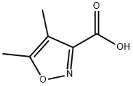 4,5- 二甲基-异噁唑-3-羧酸 结构式