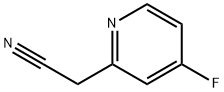 2-(4-fluoropyridin-2-yl)acetonitrile Structure