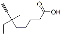 1-Ethynyl-1-methylpropylvalerate Struktur