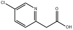5-氯吡啶-2-乙酸,1000522-43-9,结构式