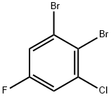 1,2-DibroMo-3-chloro-5-fluorobenzene,1000577-62-7,结构式