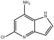 5-Chloro-1H-pyrrolo[3,2-b]pyridin-7-aMine Structure