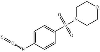 4-[(4-ISOTHIOCYANATOPHENYL)SULFONYL]MORPHOLINE Struktur