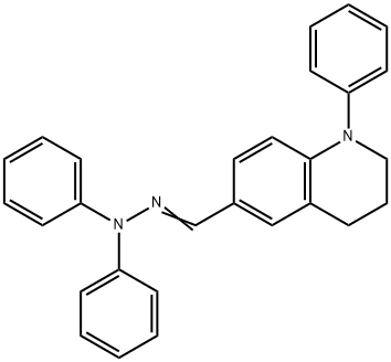 1,2,3,4-테트라히드로-1-페닐-6-퀴놀린카르복스알데히드디페닐히드라존