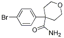 4-(4-BROMOPHENYL)TETRAHYDRO-2H-PYRAN-4-CARBOXAMIDE 结构式
