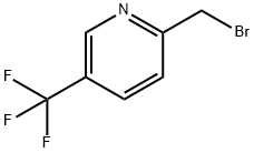 2-溴甲基-5-(三氟甲基)吡啶 结构式